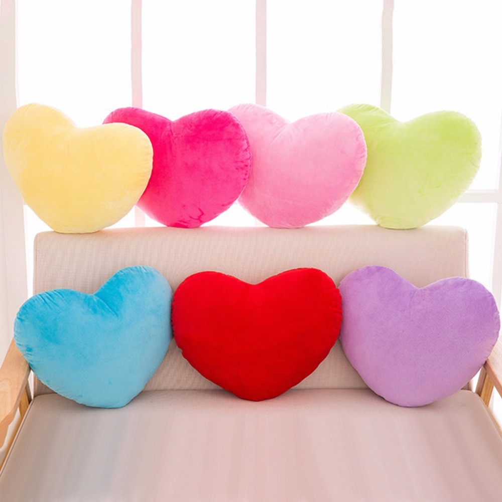 Foto 5 pulgar | Cojín Decorativo Hbb En Forma De Corazón, 30 Cm, Polipropileno, Muñeca - Venta Internacional.