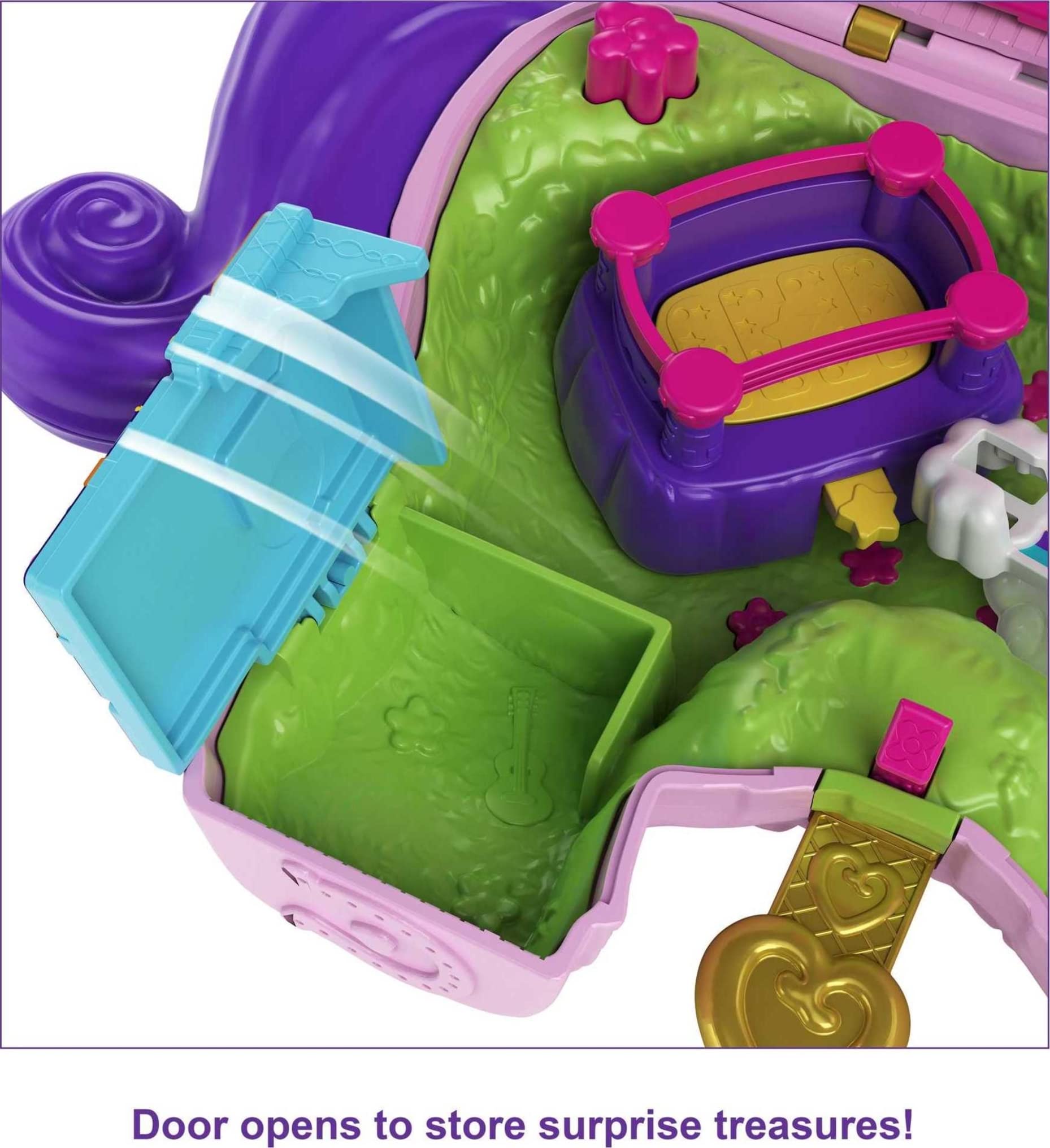 Foto 6 pulgar | Toy Playset Polly Pocket, Unicornio De Viaje 2 En 1, Con 2 Muñecas - Venta Internacional.