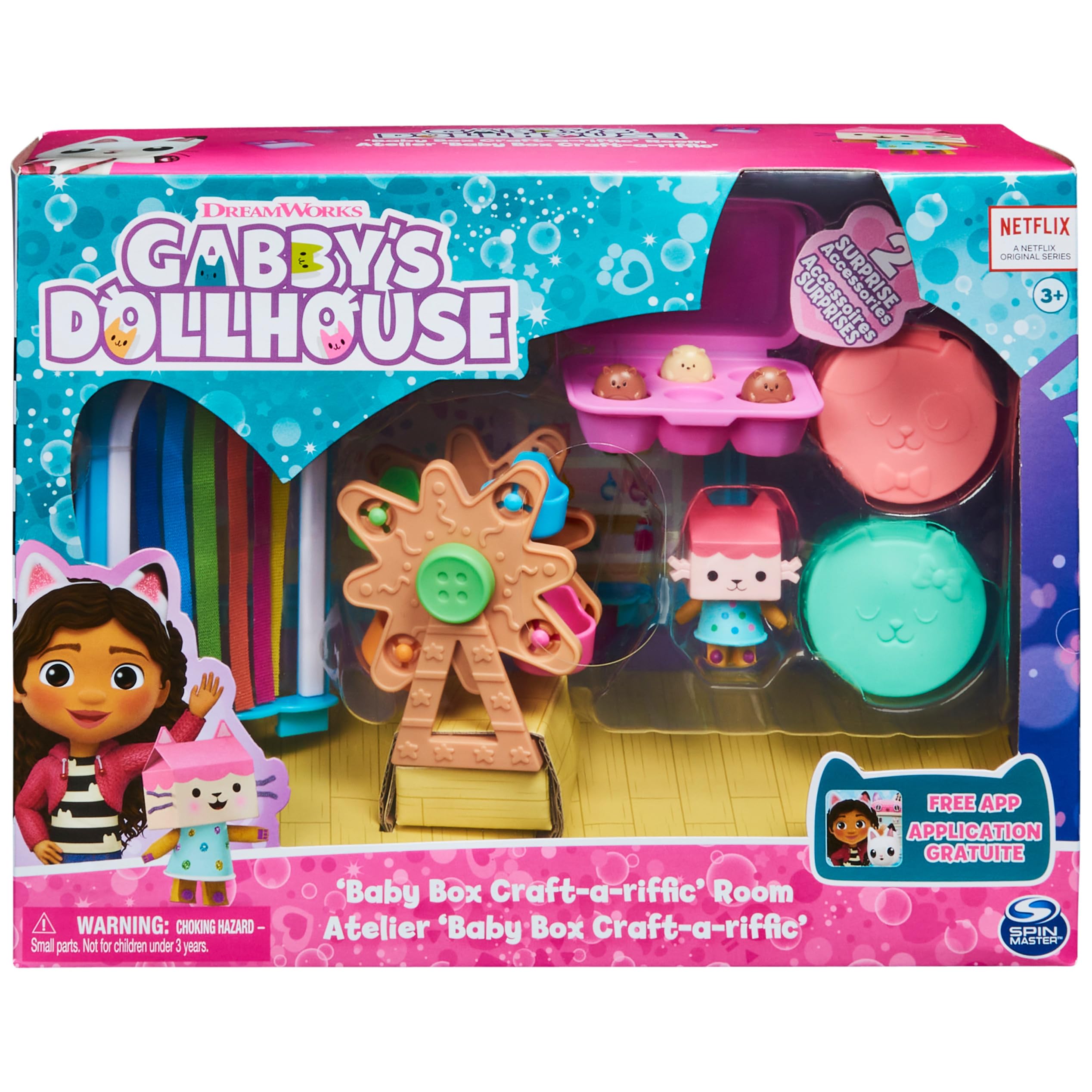 Foto 2 | Caja Para Bebés Toy Gabby's Dollhouse Cat Craft-a-riffic Room De Más De 3 Años - Venta Internacional.