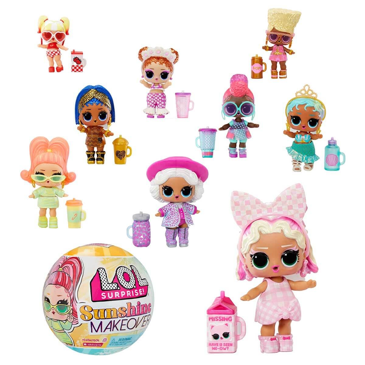 ¡sorpresa De Toy L.o.l.! Sunshine Makeover Con 8 Sorpresas Durante Más De 4 Años - Venta Internacional.