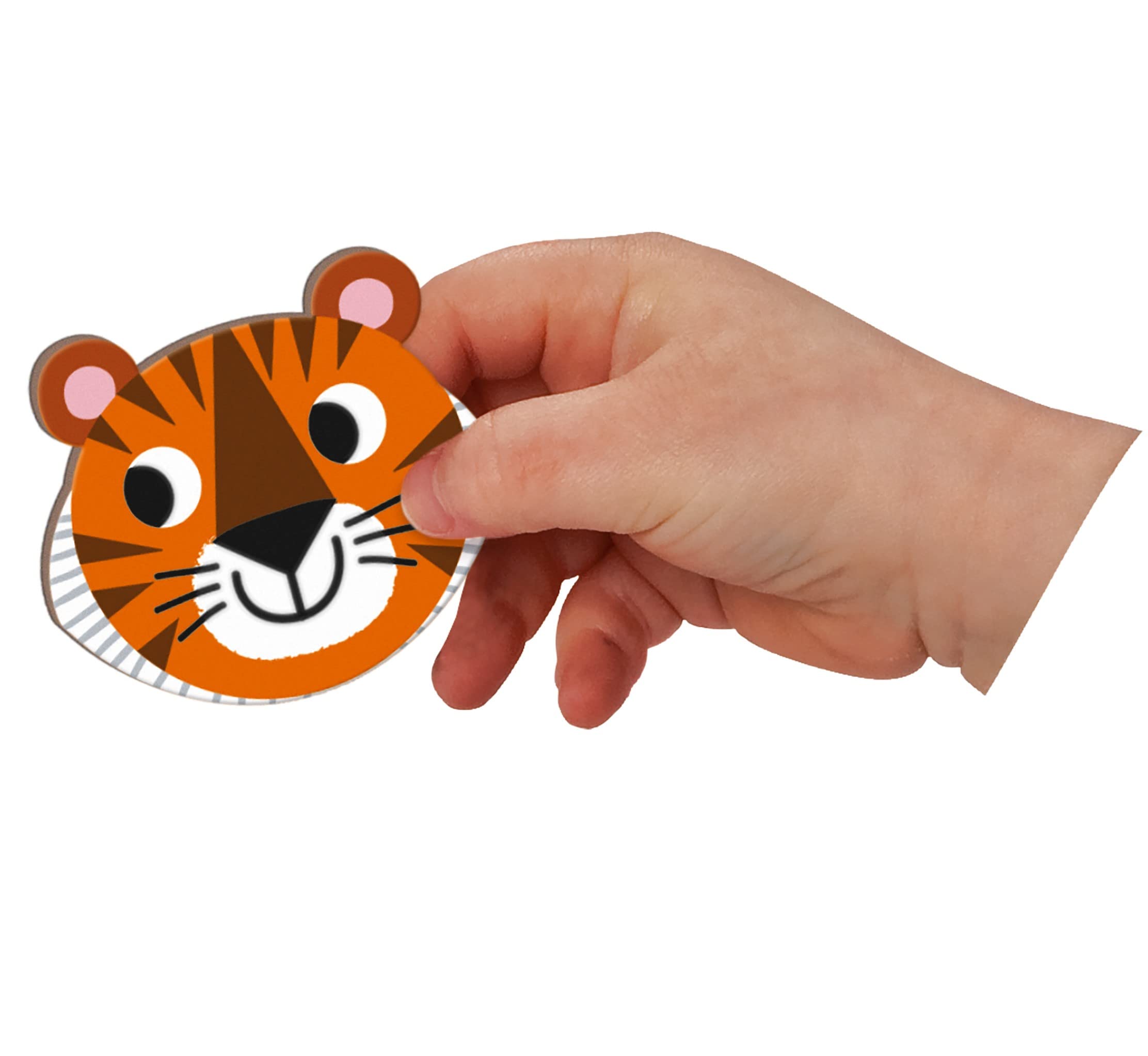 Foto 5 pulgar | Juego Magnético De Mezcla Y Combinación De Animales Janod Magnetibook 41 Piezas - Venta Internacional.
