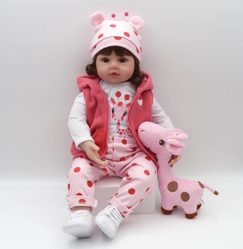 Foto 2 | Muñeca Reborn, Bonita, 46 Cm, Con Ropa, Biberón Y Chupete - Venta Internacional.