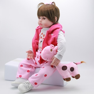 Foto 4 | Muñeca Reborn, Bonita, 46 Cm, Con Ropa, Biberón Y Chupete - Venta Internacional.