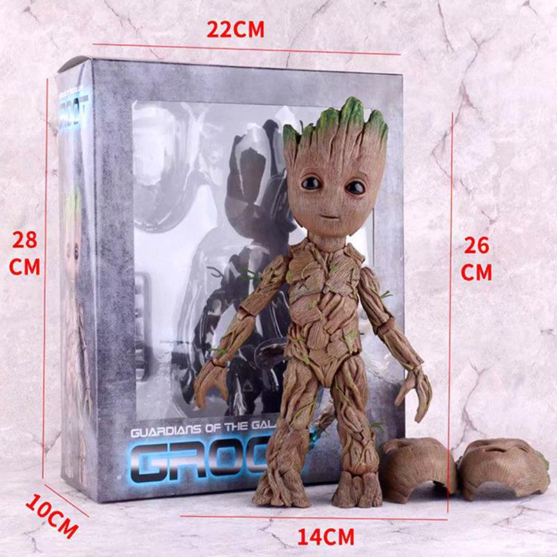 Foto 6 pulgar | Figura De Muñeca Ornament Tree Groot, Plástico, Pvc, 26 Cm - Venta Internacional.