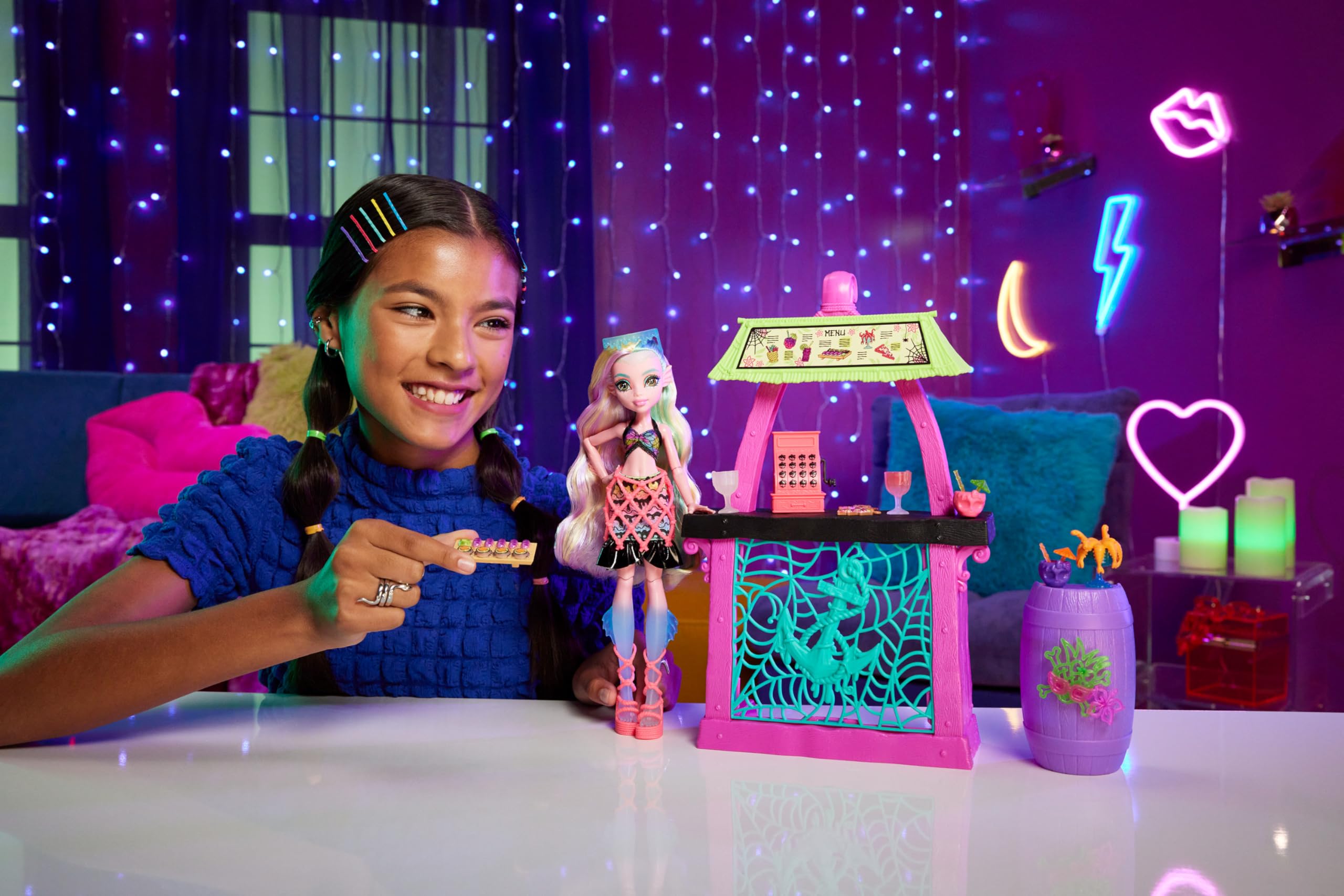 Foto 3 pulgar | Set de Juego Monster High Lagoona Blue Scare-Adise Island - Venta Internacional