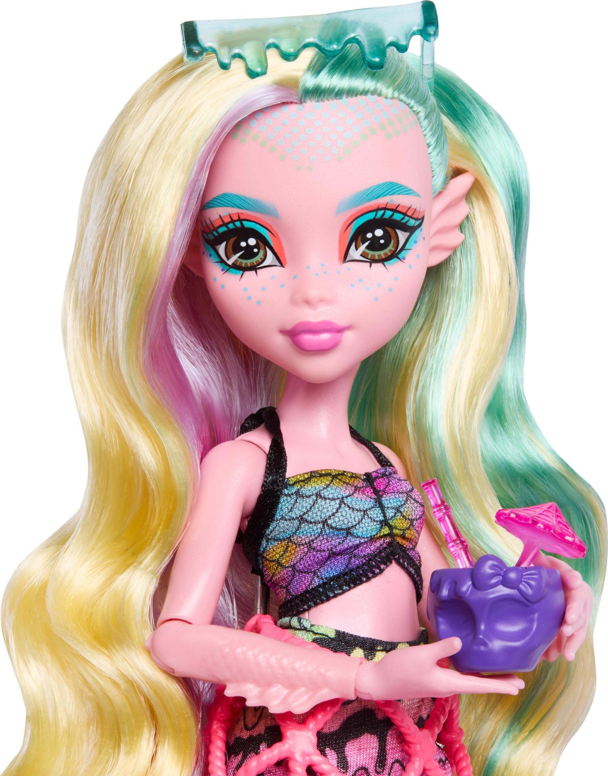 Foto 6 pulgar | Set de Juego Monster High Lagoona Blue Scare-Adise Island - Venta Internacional