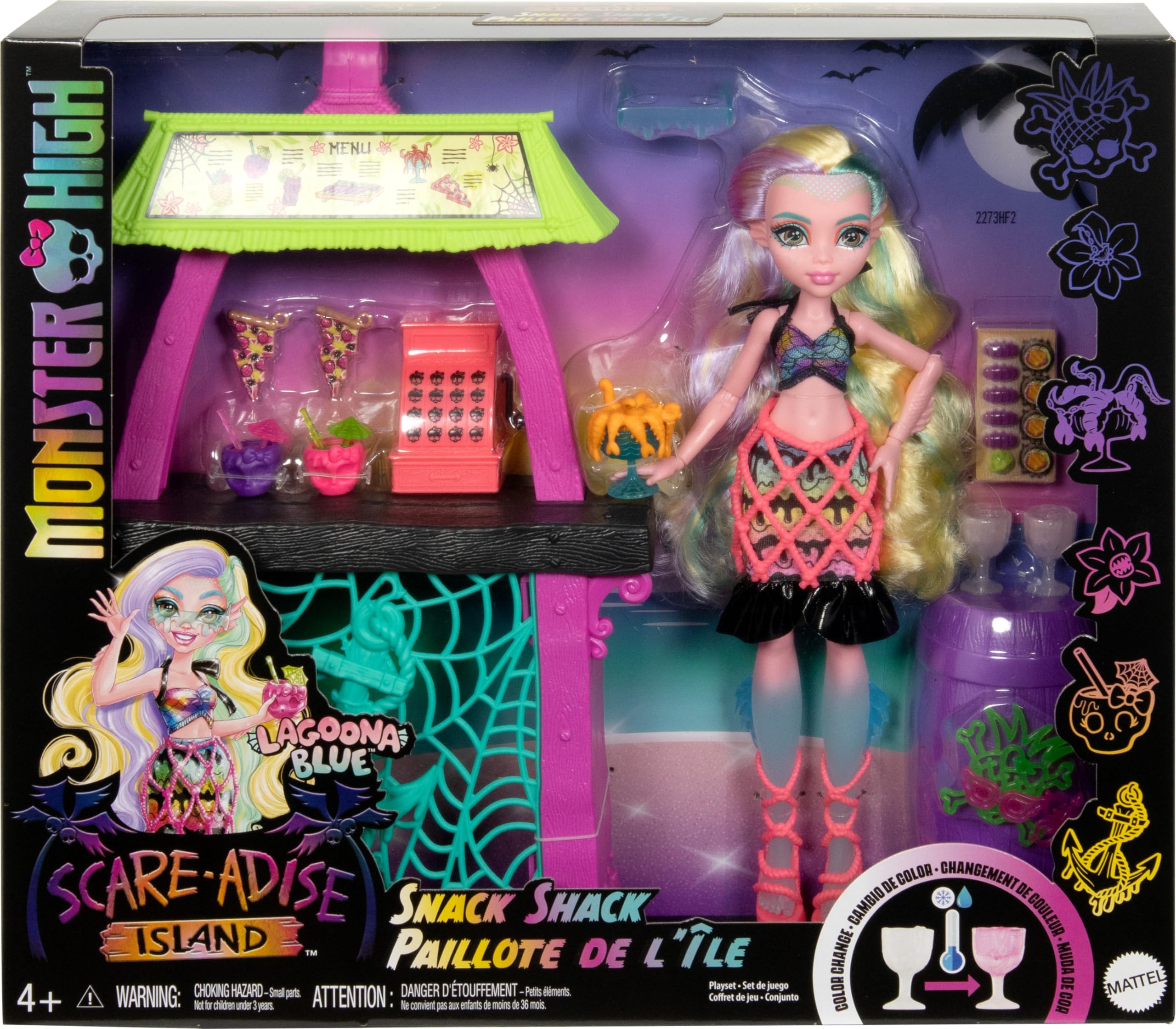 Foto 7 pulgar | Set de Juego Monster High Lagoona Blue Scare-Adise Island - Venta Internacional