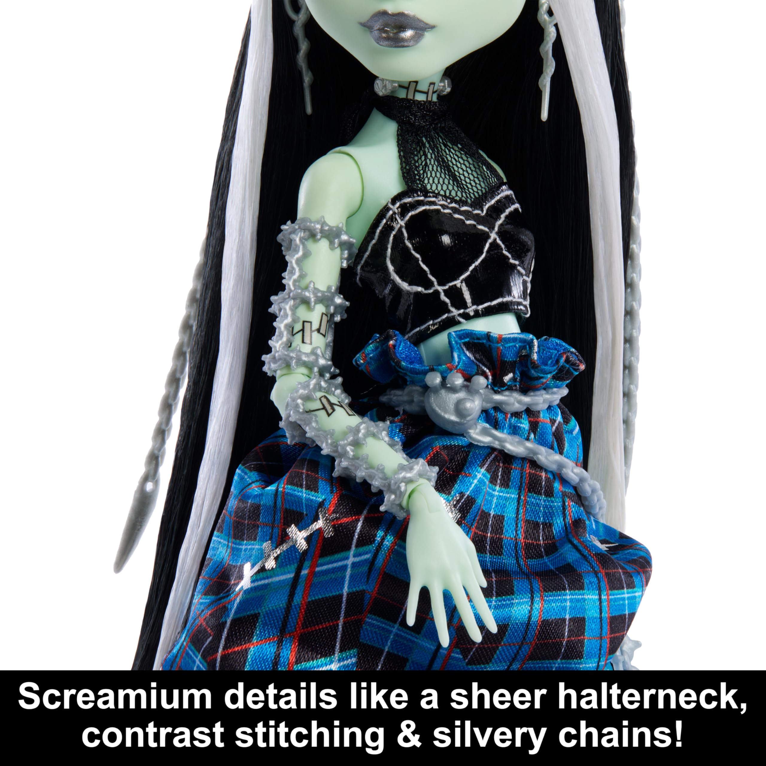 Foto 3 pulgar | Muñeca Frankie Stein Monster High con Accesorios - Venta Internacional