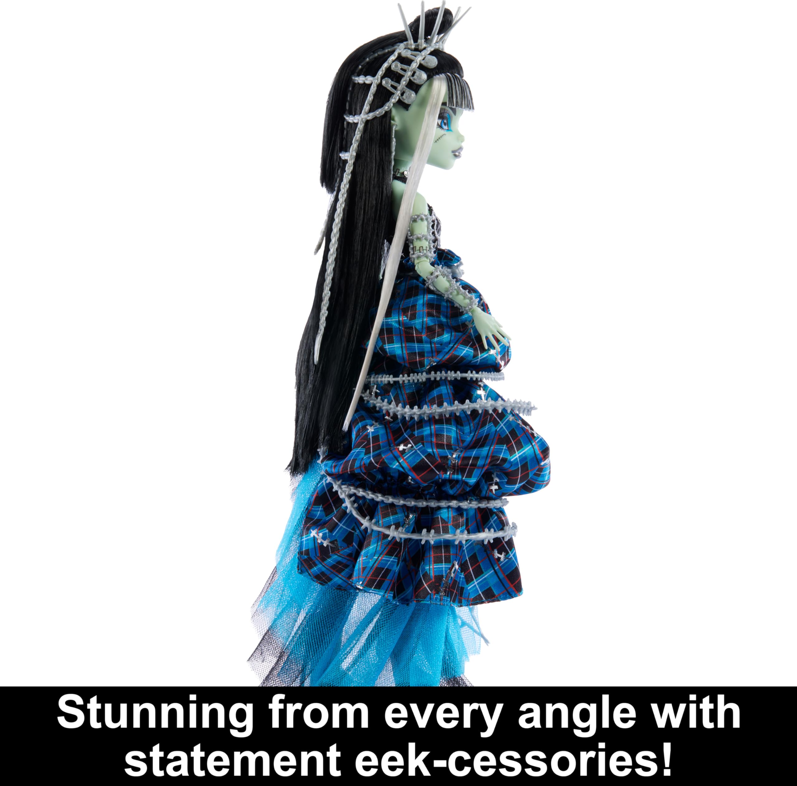 Foto 4 pulgar | Muñeca Frankie Stein Monster High con Accesorios - Venta Internacional