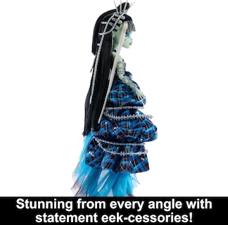 Foto 3 | Muñeca Frankie Stein Monster High con Accesorios - Venta Internacional