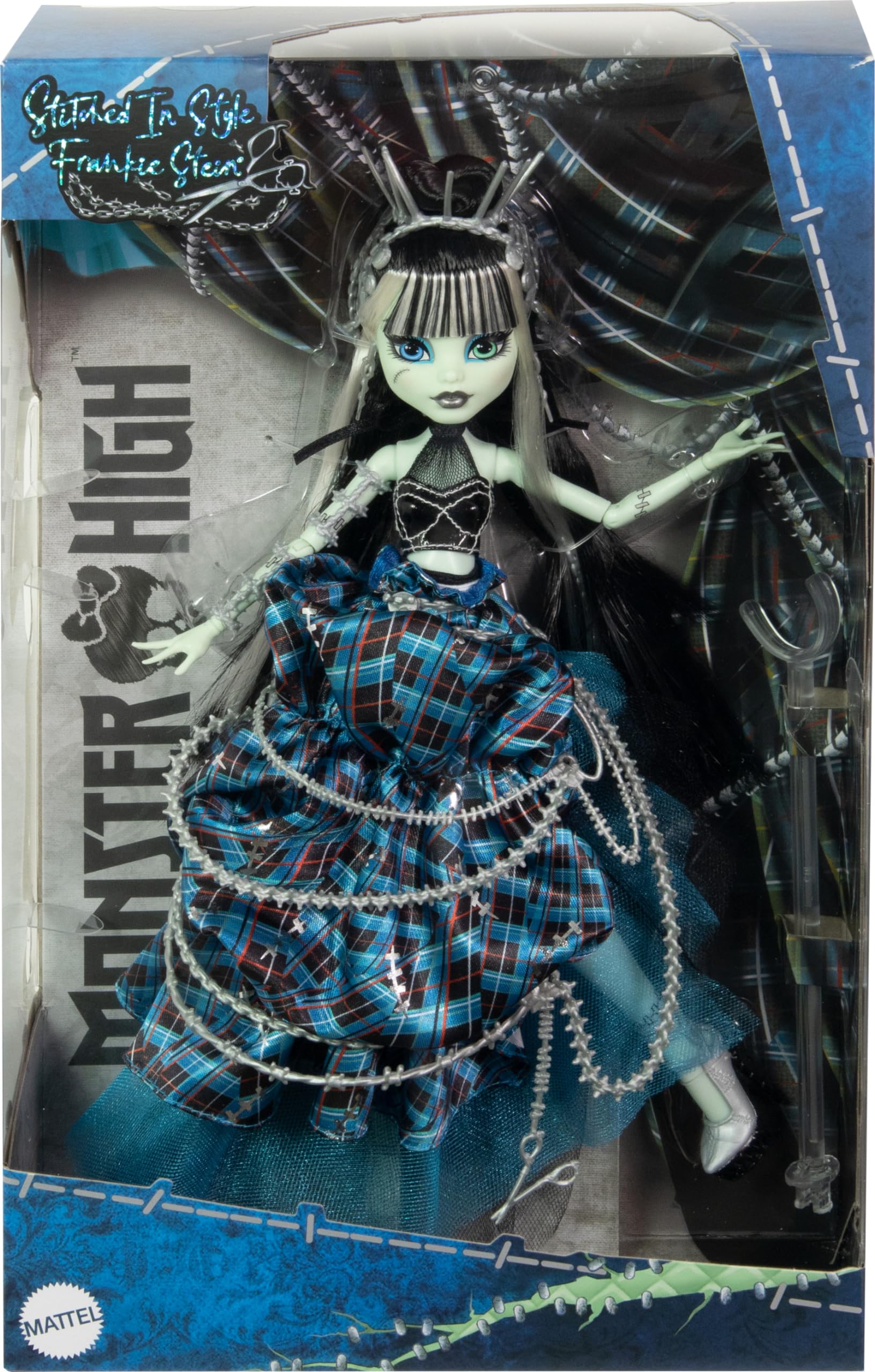 Foto 7 pulgar | Muñeca Frankie Stein Monster High con Accesorios - Venta Internacional