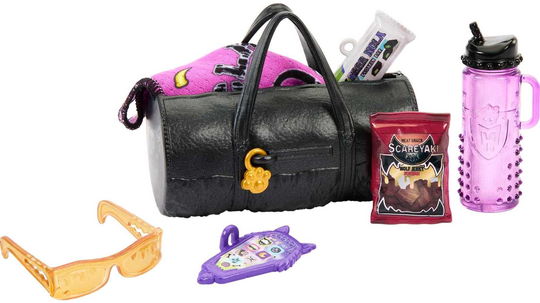Foto 6 pulgar | Doll Monster High Clawd Wolf con Mascota - Venta Internacional