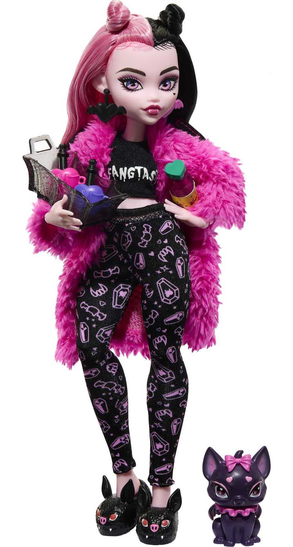 Muñeca Monster High Draculaura con Accesorios para Pijamas - Venta Internacional