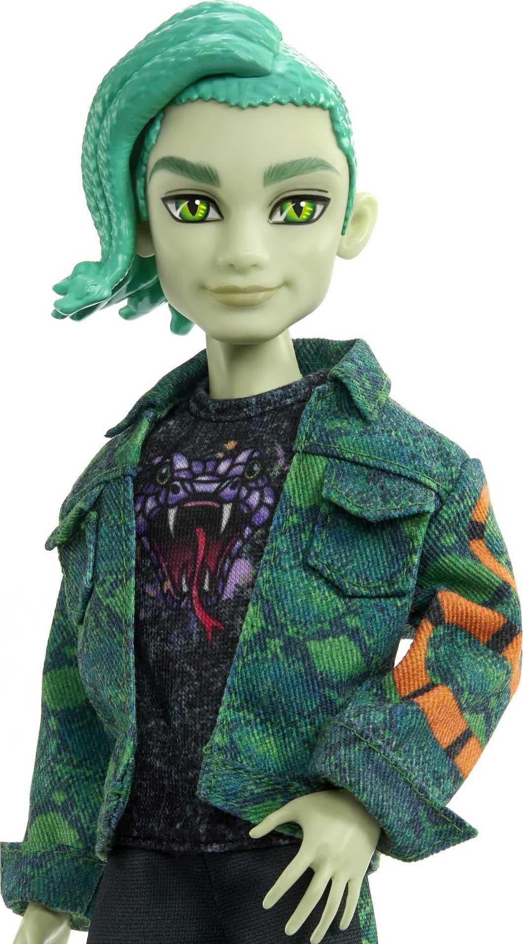 Foto 3 | Doll Monster High Deuce Gorgon con Mascotas y Accesorios - Venta Internacional