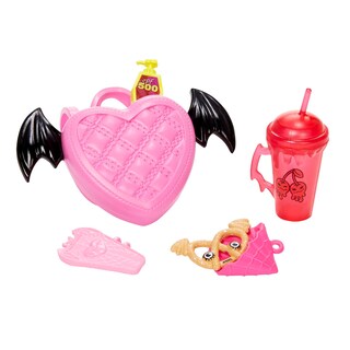 Foto 3 | Muñeca Draculaura De Monster High con Accesorios y Murciélago para Mascotas - Venta Internacional