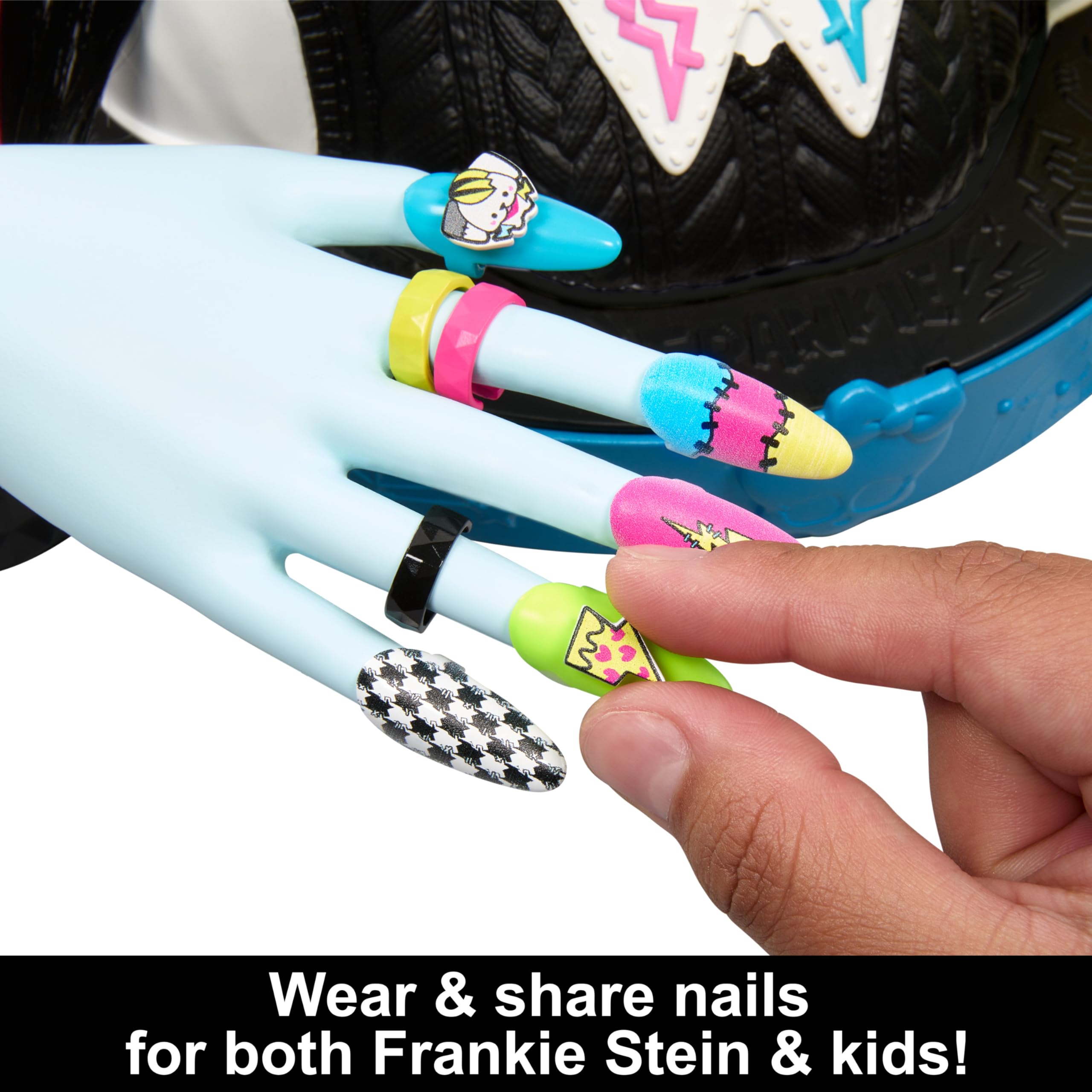 Foto 4 pulgar | Styling Head Monster High Frankie Stein con Más de 65 Accesorios - Venta Internacional