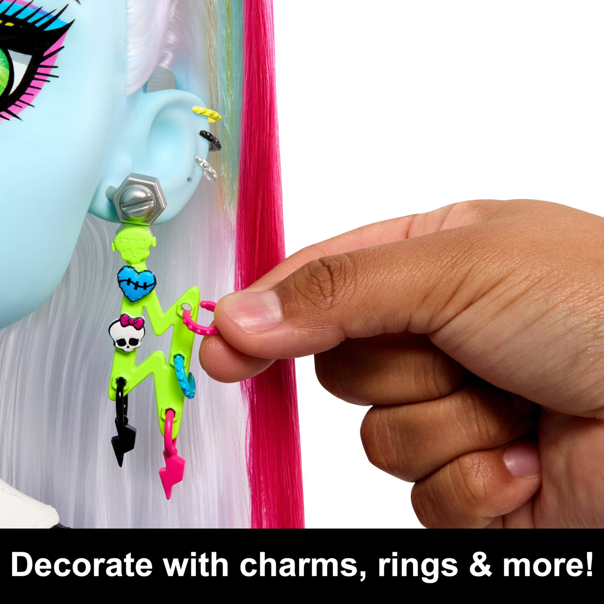 Foto 6 pulgar | Styling Head Monster High Frankie Stein con Más de 65 Accesorios - Venta Internacional