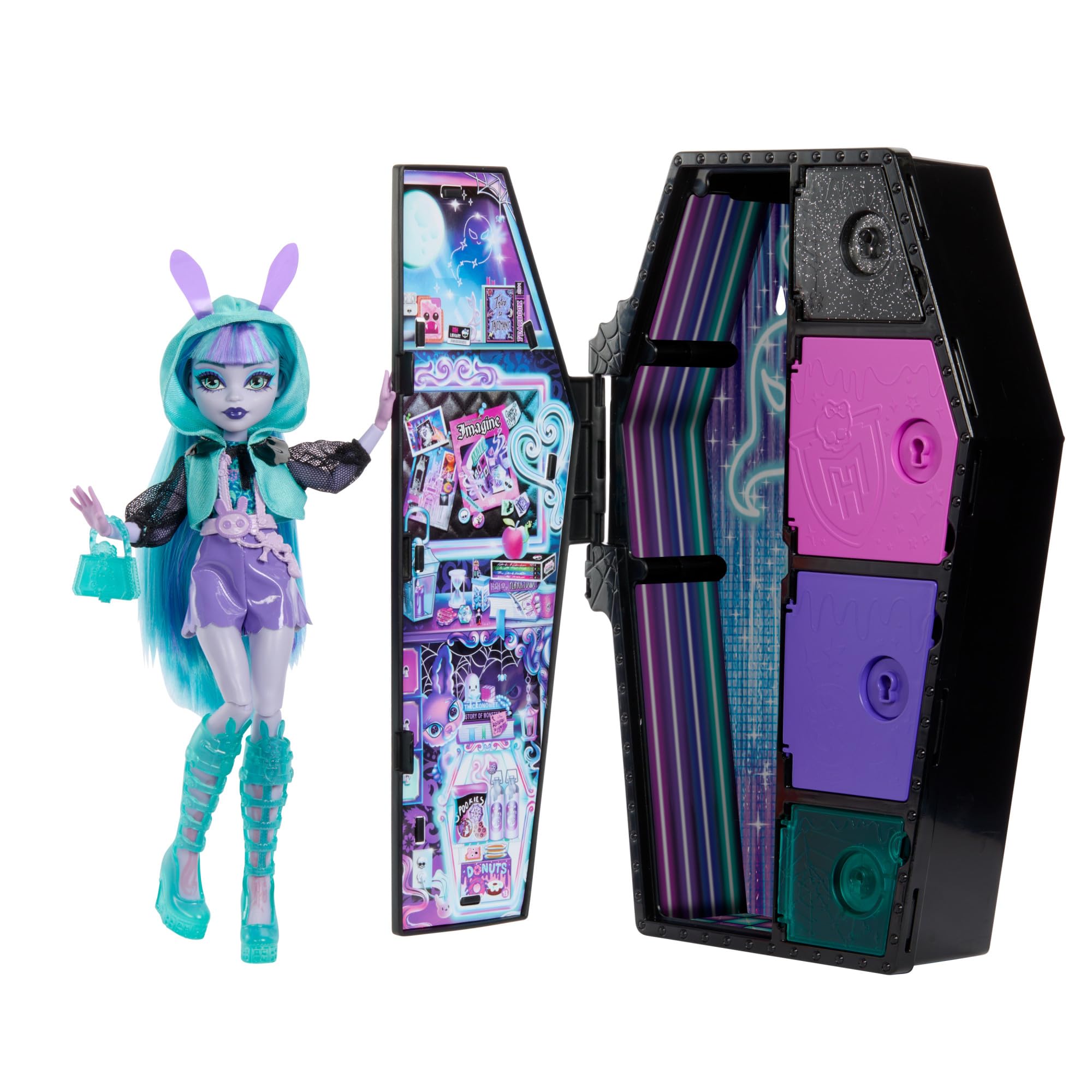 Set De Moda Monster High Doll Twyla Con Más De 19 Sorpresas - Venta Internacional