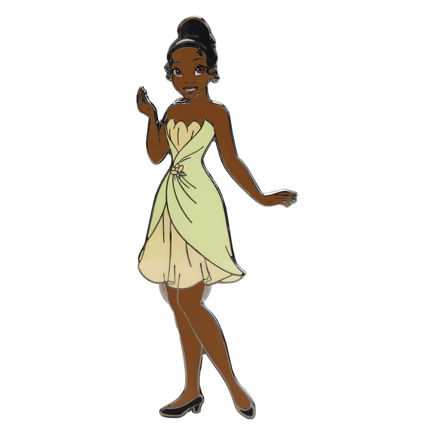 Foto 4 pulgar | Set de Alfileres Magnéticos Loungefly Disney Tiana Paper Doll - Venta Internacional