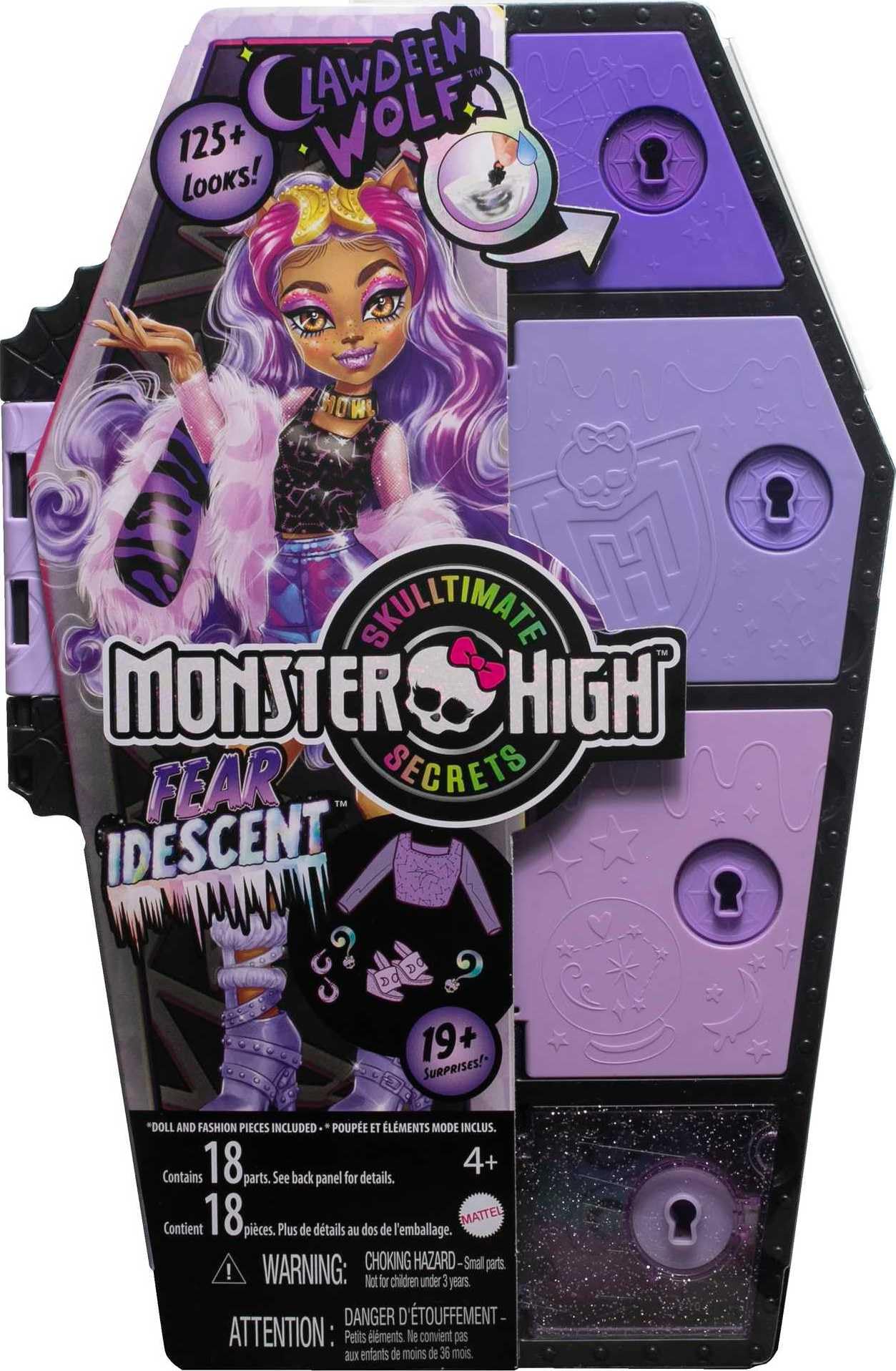 Foto 7 pulgar | Muñeca Moderna Monster High Clawdeen Wolf Con Armario Para Disfrazarse - Venta Internacional