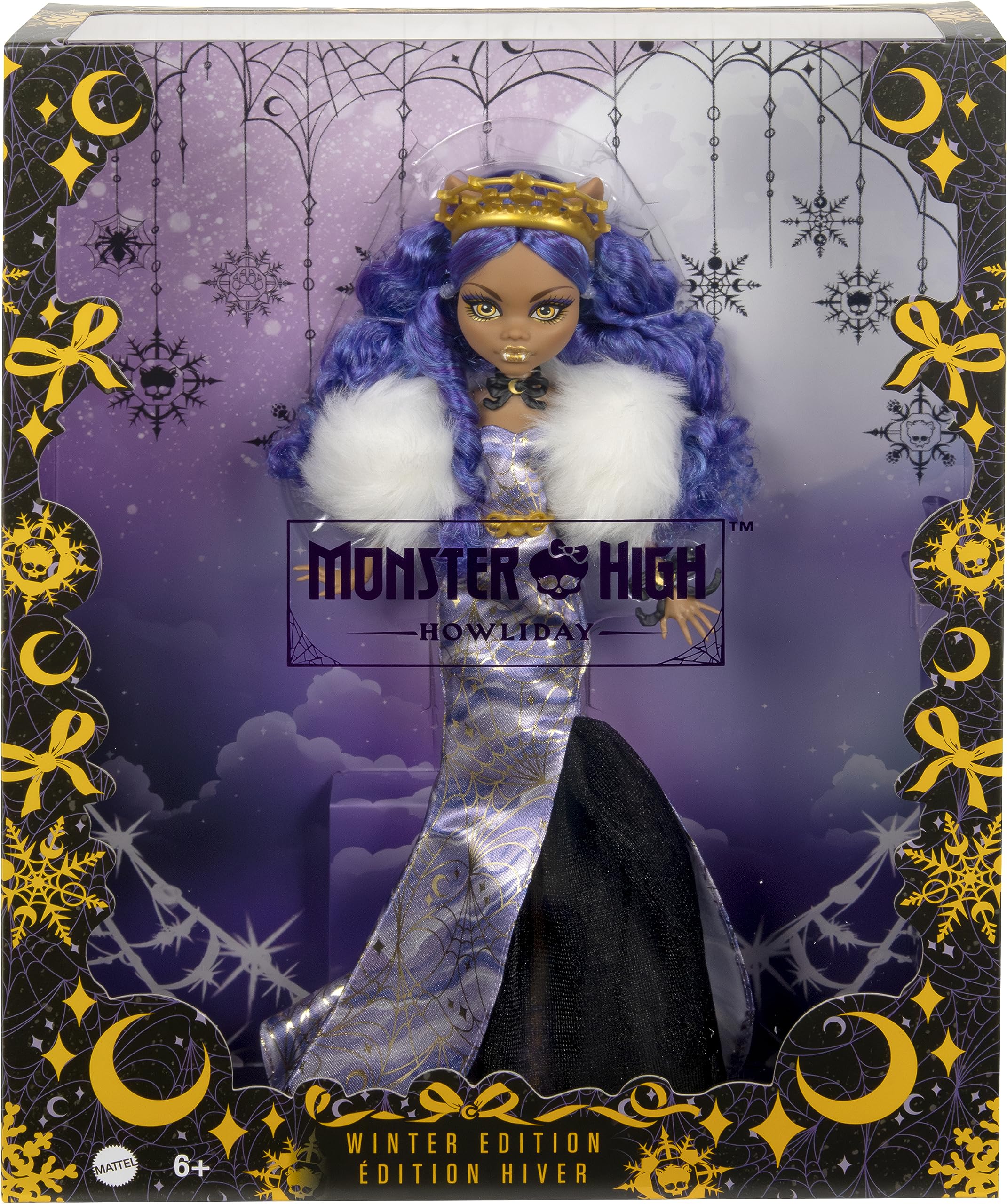 Foto 7 pulgar | Edición De Coleccionista De Doll Monster High Clawdeen Wolf Howliday - Venta Internacional