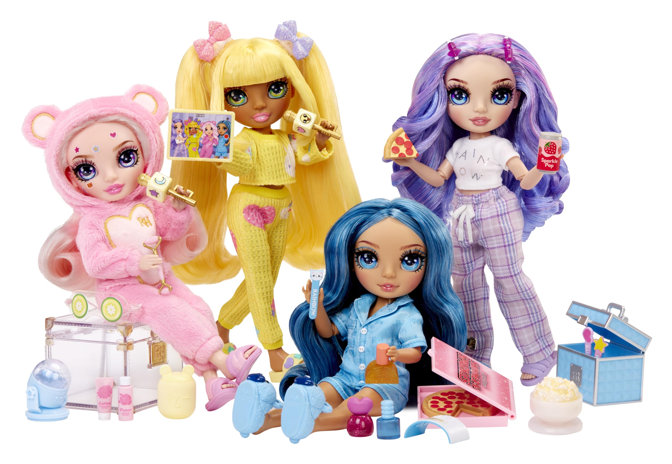 Foto 7 pulgar | Muñeca de Moda Rainbow High Jr High Pj Party Skyler Blue 9 - Venta Internacional
