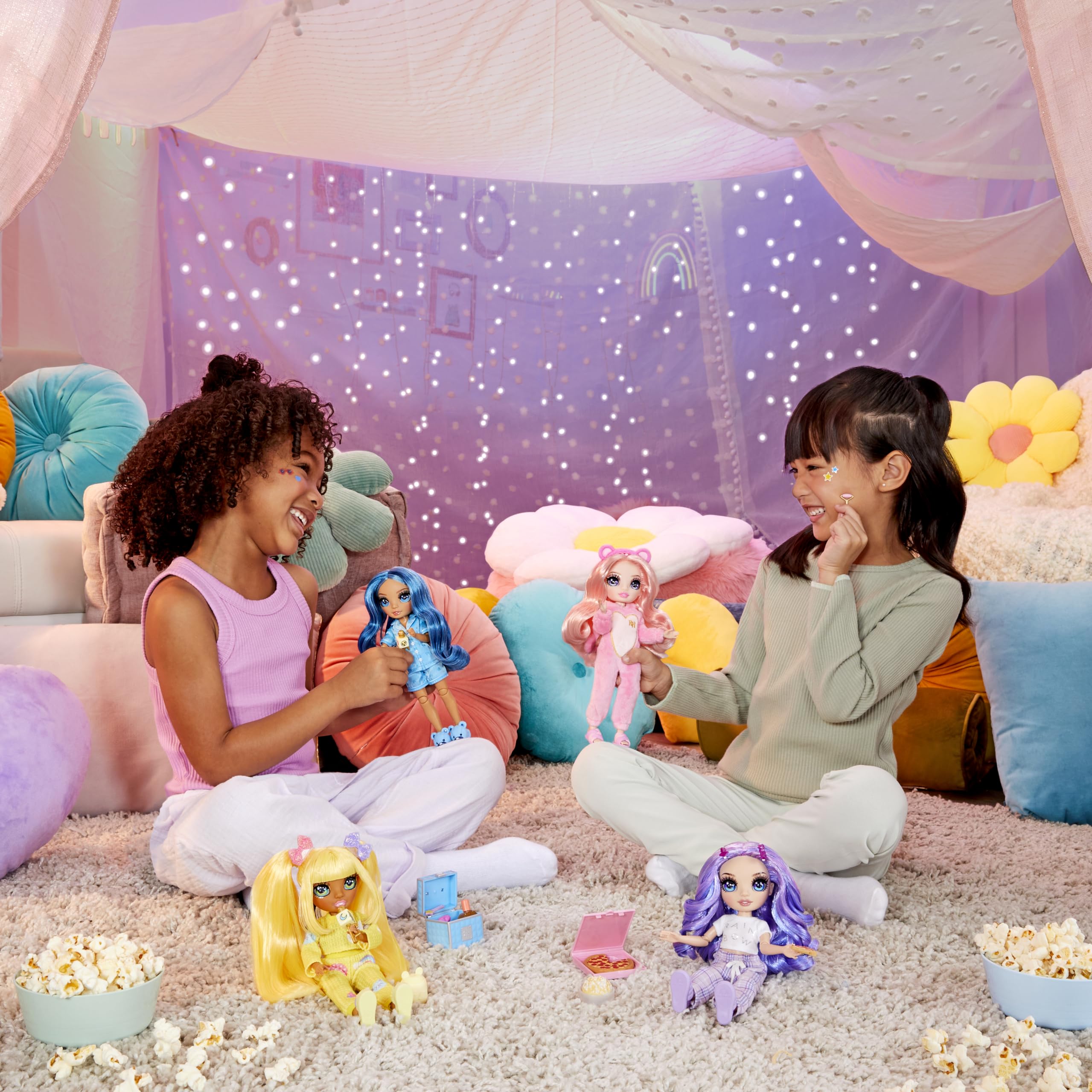Foto 8 pulgar | Muñeca de Moda Rainbow High Jr High Pj Party Skyler Blue 9 - Venta Internacional