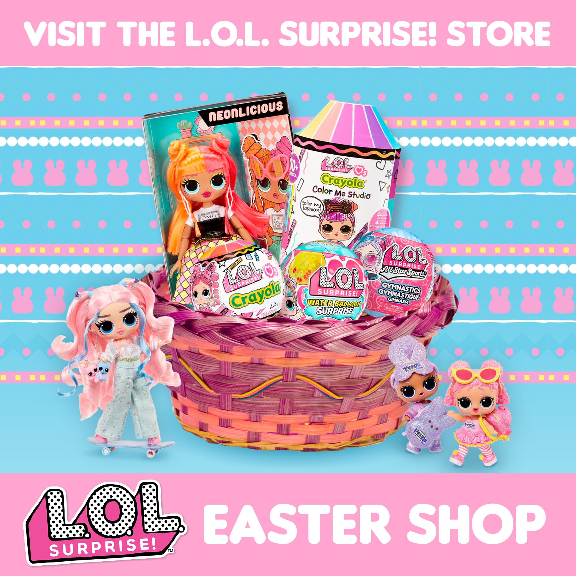 Foto 3 pulgar | L.o.L. Mini Sweets Peeps Fluff Chick 1 Pieza  - Venta Internacional