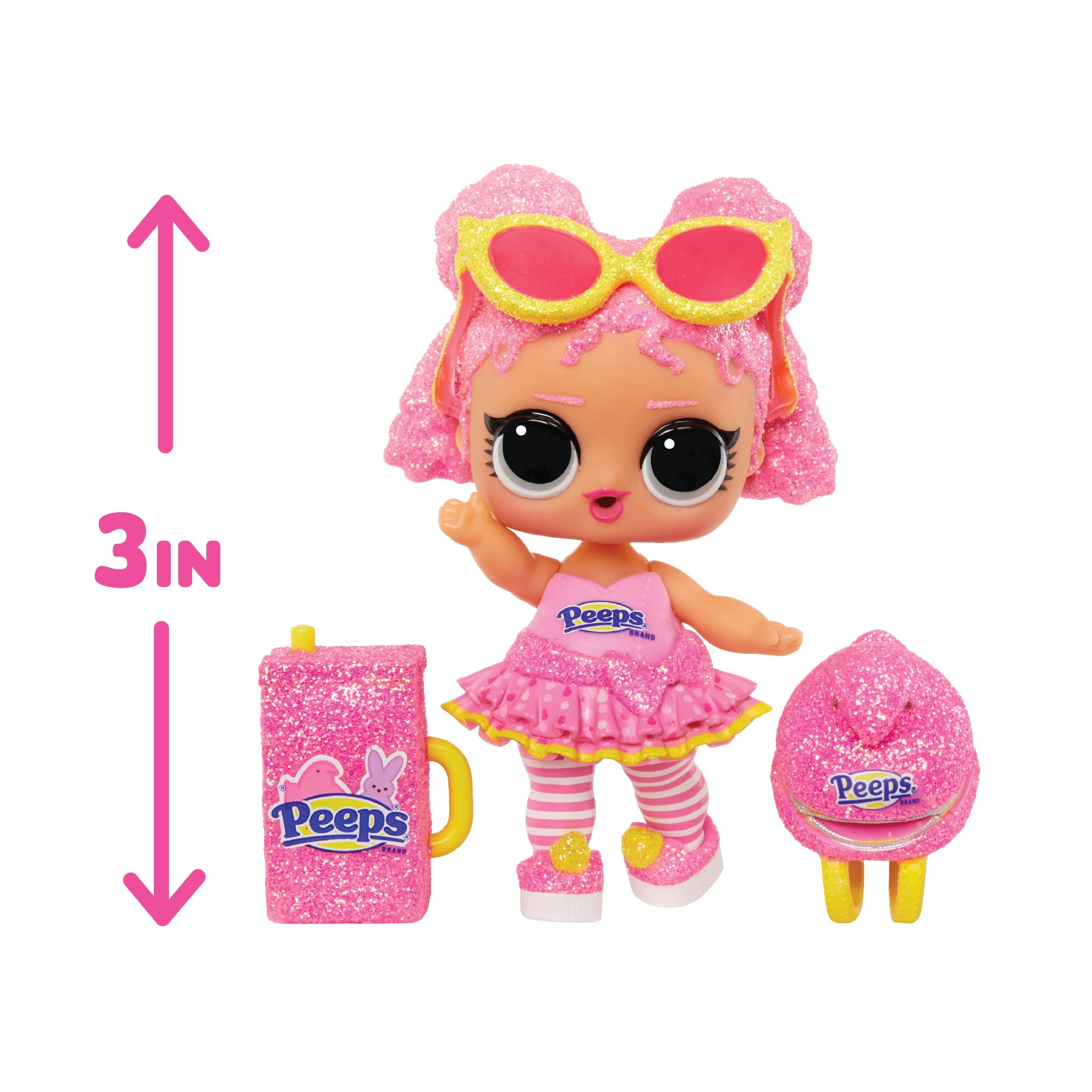 Foto 6 pulgar | L.o.L. Mini Sweets Peeps Fluff Chick 1 Pieza  - Venta Internacional