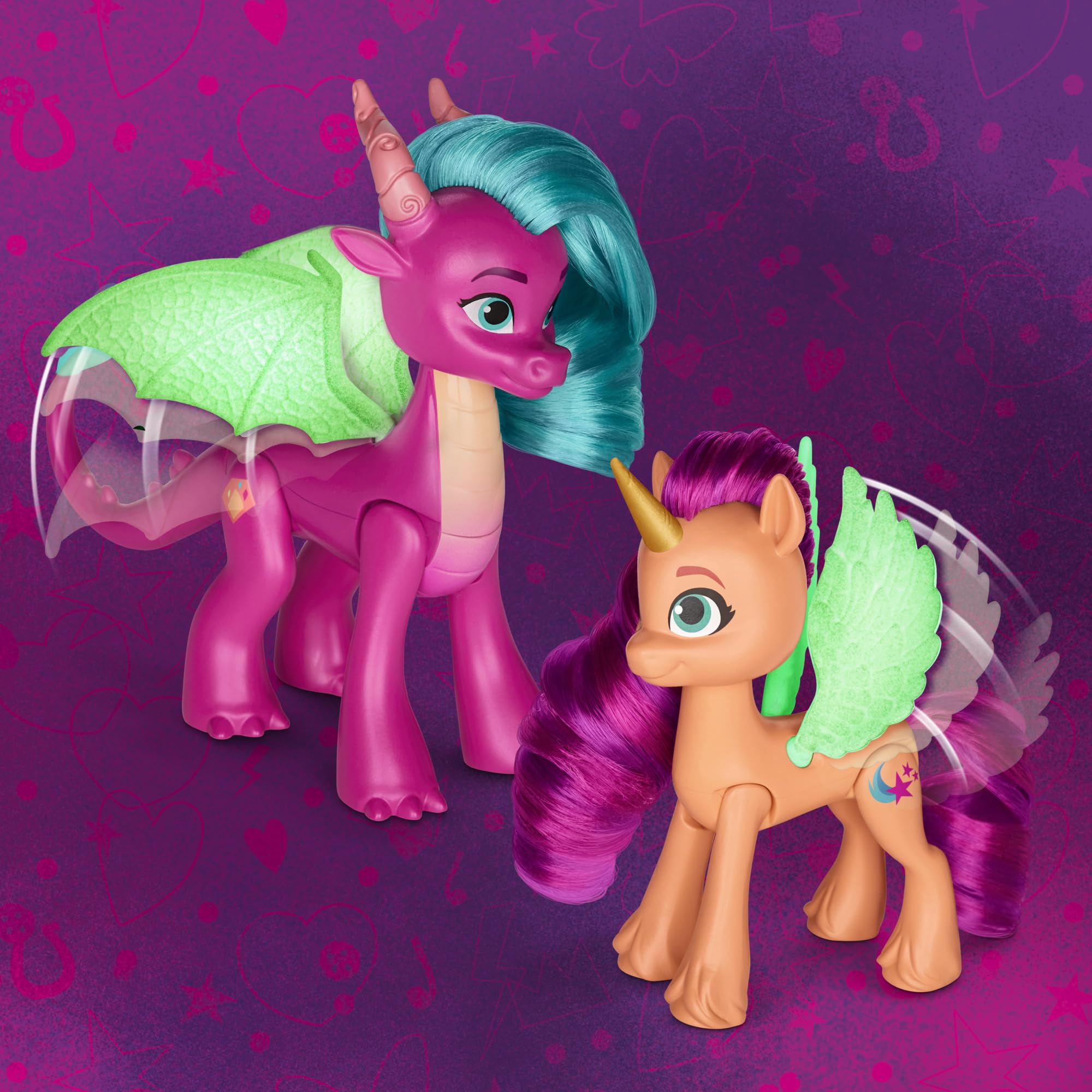 Foto 5 | Toy My Little Pony Cuenta Tu Historia Dragon Light Reveal 3+ - Venta Internacional