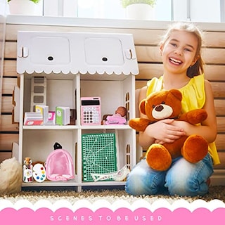 Foto 7 | Set de Útiles Escolares Chalyna para Muñecas y Accesorios - Venta Internacional