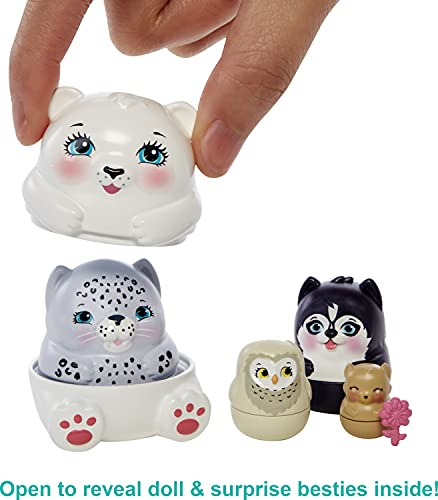 Foto 4 pulgar | Chalet Secret Besties De Toy Enchantimals, Pawbry, Oso Polar - Venta Internacional.