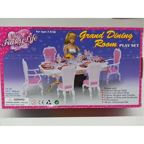 Foto 2 pulgar | Set De Comedor Gloria Doll, Elegante - Venta Internacional.