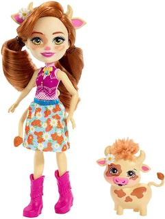 Foto 1 | Figura De Muñeca Y Cuajada De Enchantimals Cailey - Venta Internacional.