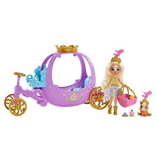 Foto 4 | Set De Juego Royal Rolling Carriage De Royal Enchantimals - Venta Internacional.