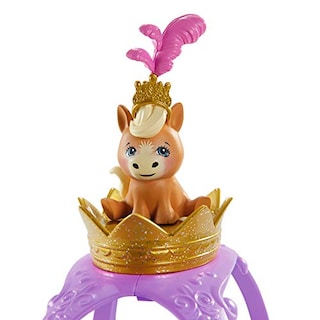 Foto 5 | Set De Juego Royal Rolling Carriage De Royal Enchantimals - Venta Internacional.