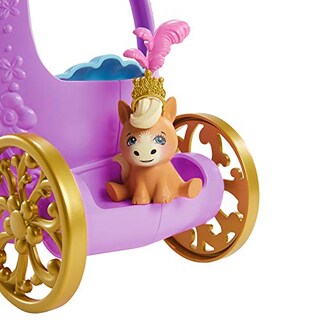 Foto 6 | Set De Juego Royal Rolling Carriage De Royal Enchantimals - Venta Internacional.