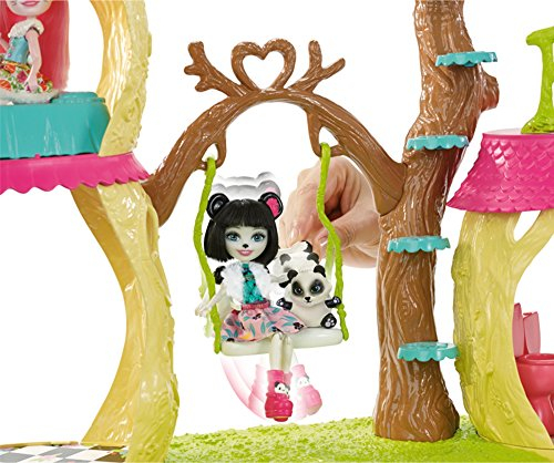 Foto 7 | Set Enchantimals Playhouse Panda - Venta Internacional.