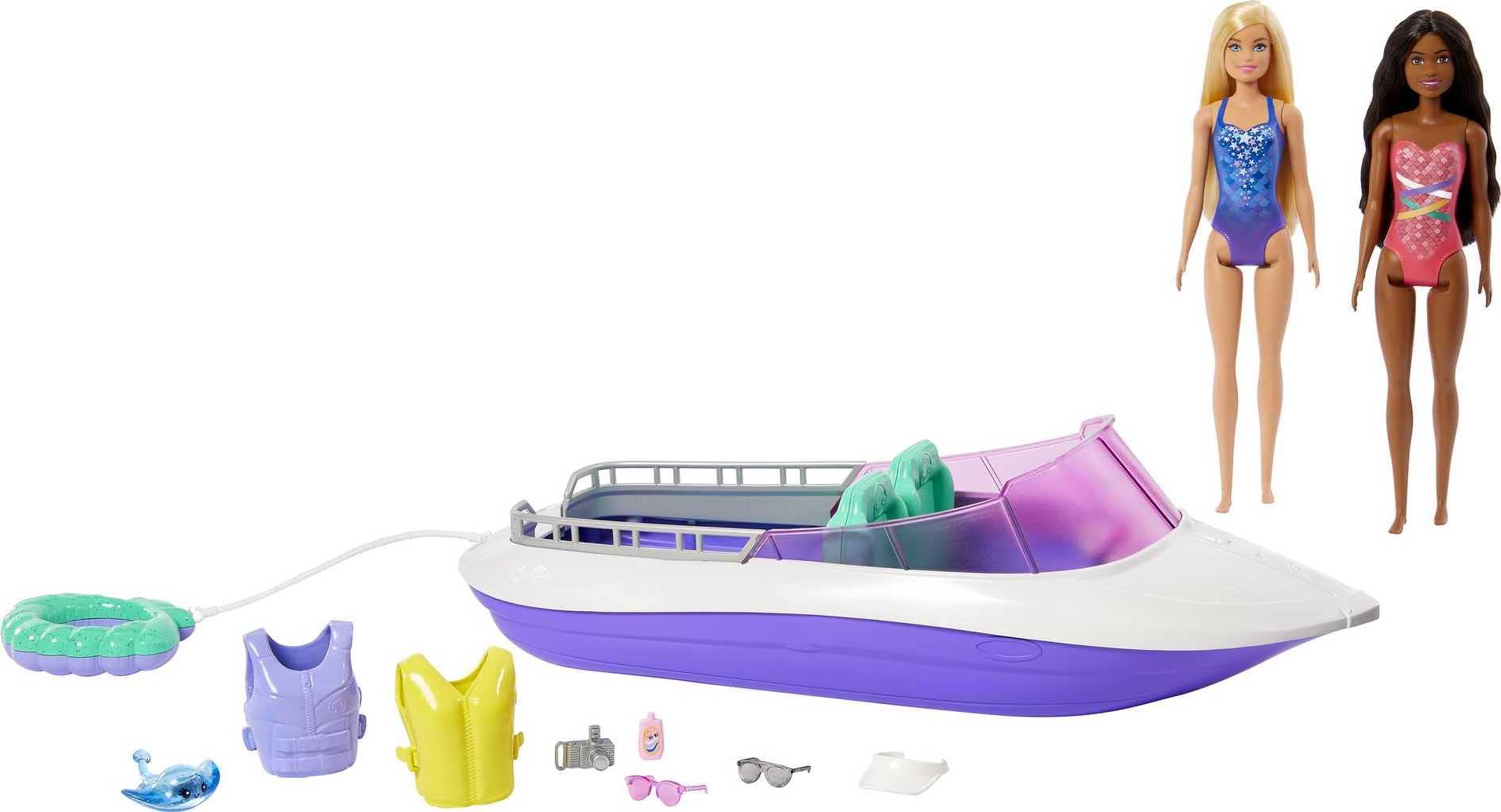 Foto 6 pulgar | Barbie Mermaid Power Playset Con 2 Muñecas Y Flotador De 18 Pulgadas - Venta Internacional.