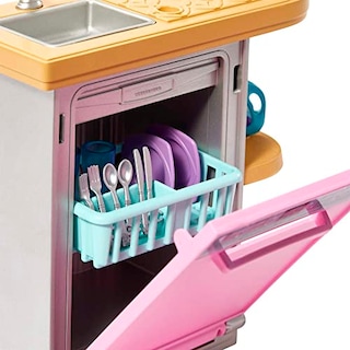 Foto 4 | Muebles Y Accesorios Barbie, Set De Decoración De Casa De Muñecas Ingenio - Venta Internacional.