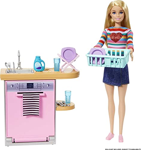 Foto 6 pulgar | Muebles Y Accesorios Barbie, Set De Decoración De Casa De Muñecas Ingenio - Venta Internacional.