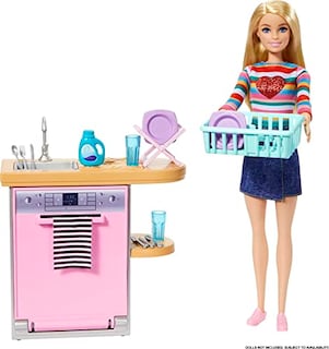 Foto 5 | Muebles Y Accesorios Barbie, Set De Decoración De Casa De Muñecas Ingenio - Venta Internacional.