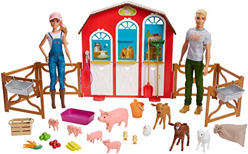 Foto 2 pulgar | Set De Juego Barbie Orchard Barn Con Barbie Y Ke - Venta Internacional.