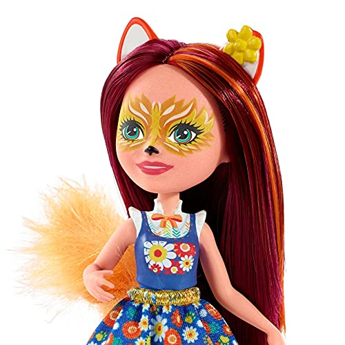 Foto 4 pulgar | Muñeca Felicity Fox De Doll Enchantimals Con Figura Flick De 6 Pulgadas Con Acc - Venta Internacional.