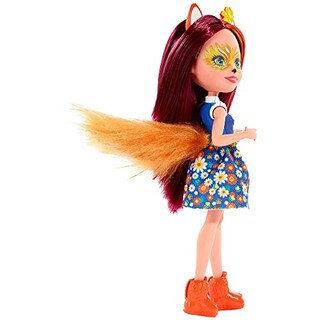 Foto 5 | Muñeca Felicity Fox De Doll Enchantimals Con Figura Flick De 6 Pulgadas Con Acc - Venta Internacional.