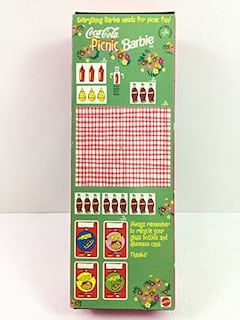 Foto 6 | Mattel Coca Cola Picnic Barbie 1997 - Venta Internacional.