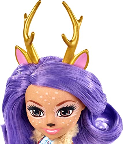 Foto 6 pulgar | Doll Enchantimals Danessa Deer Con Figura Sprint De 6 Pulgadas Con Aire Acondicionado - Venta Internacional.