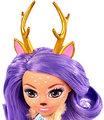 Foto 8 pulgar | Doll Enchantimals Danessa Deer Con Figura Sprint De 6 Pulgadas Con Aire Acondicionado - Venta Internacional.
