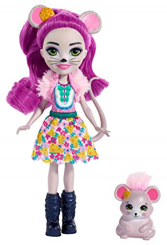 Muñeca Enchantimals Mayla Mouse Y Figura De Fondue - Venta Internacional.