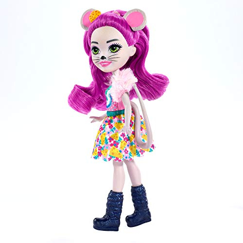 Foto 4 pulgar | Muñeca Enchantimals Mayla Mouse Y Figura De Fondue - Venta Internacional.
